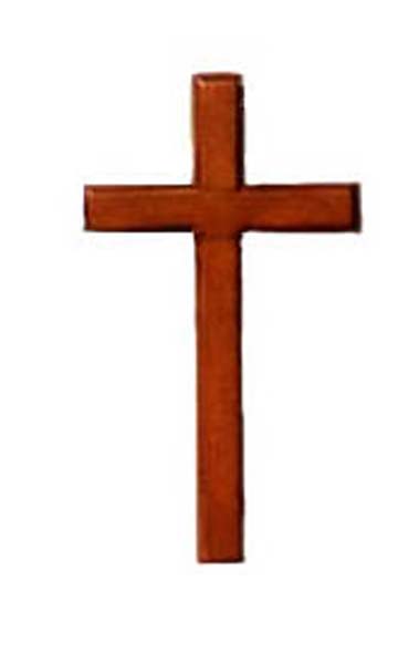 Wooden Cross C10 - Shalom
